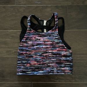 Lulu lemon Cropped Workout Top